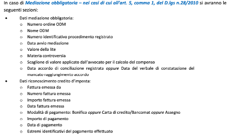 documenti per completare la richiesta